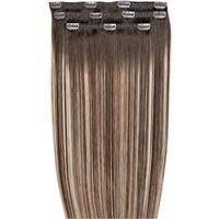 18 Deluxe Remy Instant Clip Hair Extensions Walnut"