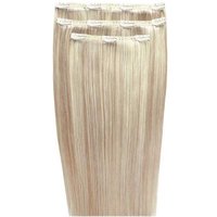 16 Deluxe Remy Instant Clip Hair Extensions Bohemian Blonde"
