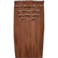 22 Double Hair Set Clip Extensions Amber"