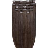 Beauty Works Enjoy 15% Discount on 22 Double Hair Set ClipIn Extensions Dark Chocolate