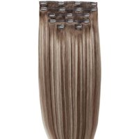 20 Double Hair Set Clip Extensions Amalfi Blonde"