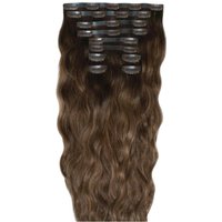 18 Beach Wave Double Hair Set Clip-In Extensions - Dubai"