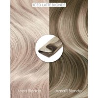 100% Remy Swatch Iced Latte Blonde