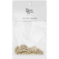 Silicone Lined Aluminium Micro Rings 100 Pieces