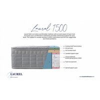 Laurel 3D Comfort luxury temperature regulated spinal support mattress
