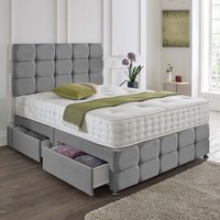 Rio Matching Headboard & Footboard Divan Set - Choice of Mattress & Optional Storage