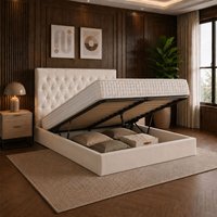 Celine Ottoman Storage Bed - Optional Mattress