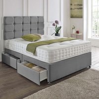 Rio Headboard Divan Set - Choice of Mattress & Optional Storage