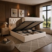 Aurea ottoman storage bed