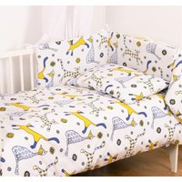 Pościel 3 el. 100x135 z ochraniaczem Trendy w koty BabyMatex