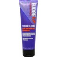 Fudge Clean Blonde Damage Rewind Violet Toning Shampoo 250ml