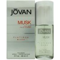 Jovan Musk Platinum Musk Eau De Cologne 88ml Spray