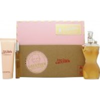 Jean Paul Gaultier Classique Gift Set 100ml EDT + 10ml EDT + 75ml Body Lotion
