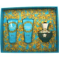Versace Pour Femme Dylan Turquoise Gift Set 50ml EDT + 50ml Bath & Shower Gel + 50ml Body Gel