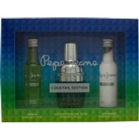 Him Cocktail Gift Set EDT + 50ml Shower Gel + 50ml Aftershave Balm
