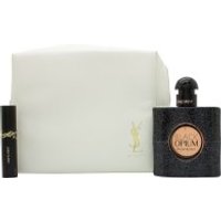 Yves Saint Laurent Black Opium Gift Set 50ml EDP + 2ml Lash Clash Mascara + Pouch