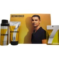 Cristiano Ronaldo CR7 Discover Gift Set 100ml EDT + 150ml Shower Gel + 150ml Body Spray