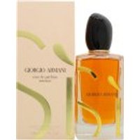 Giorgio Armani SÌ Eau De Parfum Intense 100ml Refillable Spray