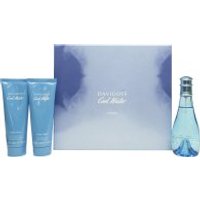 Davidoff Cool Water Woman Gift Set 100ml EDT + 75ml Body Lotion + 75ml Shower Gel