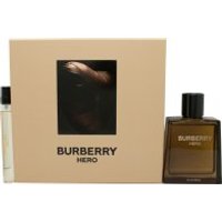 Burberry Hero Gift Set: 100ml EDP Spray + 10ml EDP Travel Spray