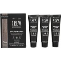 American Crew Precision Blend Natural Grey Coverage Trio Pack 3 x 40ml Medium Ash