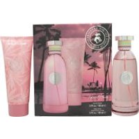 Caribbean Joe Tropical Haven Gift Set 100ml EDP + 100ml Body Lotion