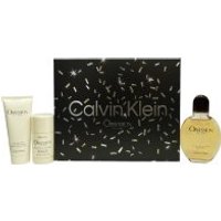 Calvin Klein Obsession Gift Set 125ml EDT + 100ml Aftershave Balm + 75g Deodorant Stick