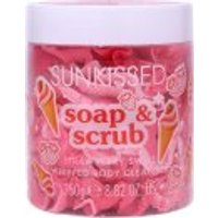 Sunkissed Soap & Scrub Whip Strawberry Swirl Whipped Body Cleanser 250g