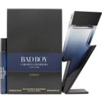 Carolina Herrera Bad Boy Cobalt Gift Set 100ml EDP + 10ml EDP