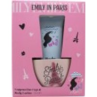 Emily In Paris Gift Set 150ml Body Lotion + Cappuccino Cup