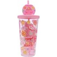 Sunkissed Love Hearts Drinking Cup Gift Set 60ml Hand Cream + 16ml Lip Butter + Drinking Cup