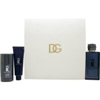 Dolce & Gabbana K Eau de Parfum Gift Set 100ml EDP + 75g Deodorant Stick + 50ml Shower Gel
