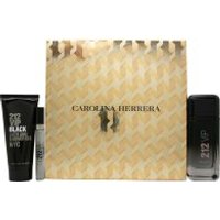 Carolina Herrera 212 VIP Black Gift Set 100ml EDP + 100ml Shower Gel + 10ml EDP
