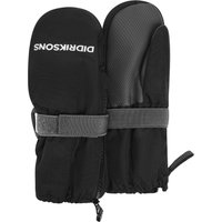 Didriksons Biggles Zip 9, Fäustlinge, Kinder, schwarz