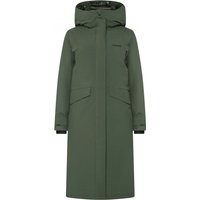 Didriksons Neja Long, Parka, Damen, dunkelgrün