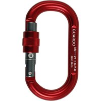 Edelweiss Karabiner Guardo Oval Schraubverschluss, Karabiner