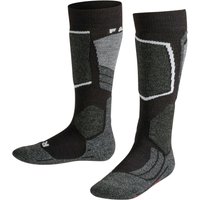 Falke SK2, Kinder Skistrümpfe, Black-Mix