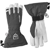 Hestra Army Leather Heli Ski, Skihandschuhe, grau