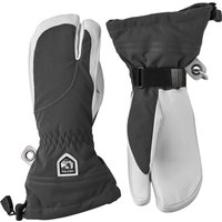 Hestra Heli Ski, 3-Finger-Skihandschuhe, Damen, grau/weiß