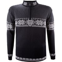 Kama Rune, Merino Sweater, Herren, Black