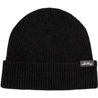 Lundhags Core Ribbed Beanie, Mütze, schwarz