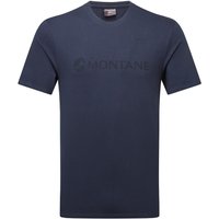 Montane Mono Logo T-Shirt, Herren, blau