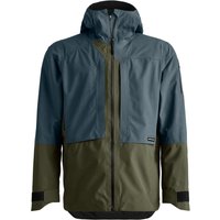 Ortovox Ravine Plus 3L, Hardshelljacke, Herren, dunkelgrau/dunkelgrün