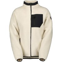 Scott Defined Heritage Pile, Fleecejacke, Damen, cremeweiß/schwarz