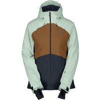 Scott Ultimate Dryo 10, Skijacke, Damen, hellgrün/braun