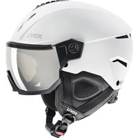 Uvex Instinct Visor, Skihelm mit Visier, weiß