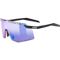Uvex Pace Stage CV, Sonnenbrille, schwarz/blau