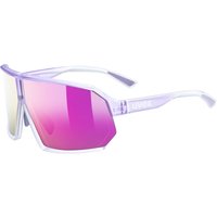 Uvex sportstyle 237, Sonnenbrille, transparent lila