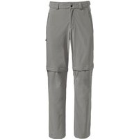 Vaude Men's Farley Stretch T-Zip Pants III, Wanderhosen, Herren, grau