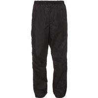 Vaude Men's Fluid Full-zip Pants II, Regenhose, Herren, schwarz